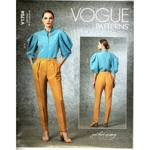 Vogue V1704 Misses 16 to 24 Designer Rachel Comey Top and Pants Sewing Pattern
